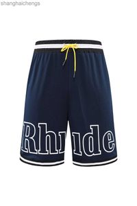 Originele Rhuder korte broek Zomer Amerikaanse casual sportbasketbal shorts onder de kniejongens loslopende training snel drogen ademende broek