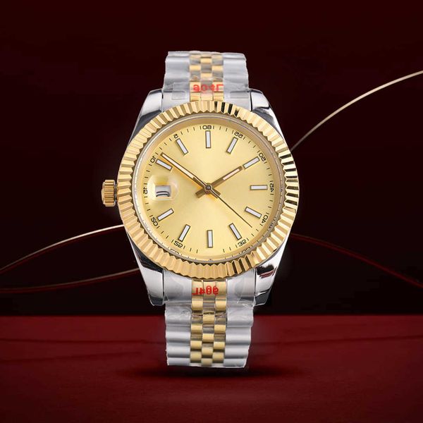 Original Rolxs Diseñador Reloj para hombre Reloj para mujer Movimiento mecánico automático 31 mm 36 mm 41 mm porcelana zafiro luminoso impermeable pareja amigo regalo de Navidad