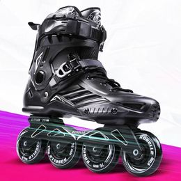 Original Roselle taille 35 à patins à roulettes en ligne professionnel adulte enfants chaussures de patinage à roulettes Slalom coulissant FSK Patines 240312
