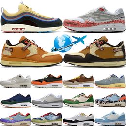 Chaussures de course originales hommes femmes Sean Wotherspoon anniversaire Aqua rouge Royal Blueprint Londres Obsidian Parra Monarch Patta Reverse Mocha baskets de sport baskets