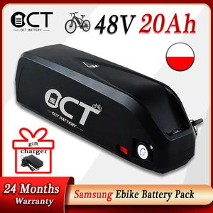 Originele Samsung Electric Bicycle Battery 48V 20Ah 36V 24Ah Hailong Max Lithium Ebike Batterij Pack voor 350W-1500W Motor