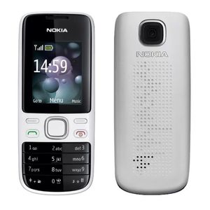 Teléfonos celulares reacondicionados originales Nokia 2690 GSM 2G Panel recto Móvil Botón de estudiante senior Teléfono móvil con caja