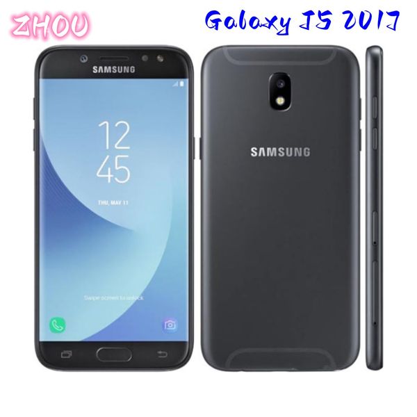 Samsung galaxy J5 pro J5 2017th J530F octa core 2G RAM 16GB ROM 5.2 pouces super AMOLED 4G LTE téléphone intelligent débloqué