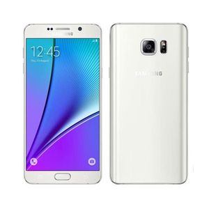 Original Samsung GALAXY Note5 Note 5 N920A N920T OctaCore 4GBRAM + 32GBROM Android5.1 5.7inch 3000mAh 4G LTE Boîte scellée pour téléphone portable remis à neuf