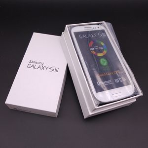 Samsung Galaxy S3 i9300 d'origine GSM 3G Quad core 16 Go de stockage 4,8 pouces 8MP appareil photo remis à neuf téléphones portables déverrouillés