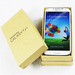 Original Samsung Galaxy S4 I9500 Desbloqueado Cámara de 13MP 5.0 pulgadas 2GB + 16GB Android 4.2 Quad Core Smartphone 3G WCDMA Teléfonos restaurados 002864