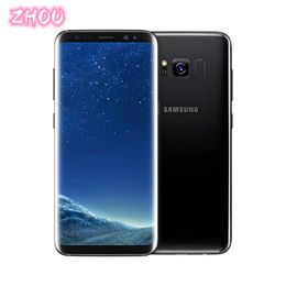 Samsung Galaxy S8 SM-G950F G950U 4G LTE téléphone portable 64GB 5.8 pouces simple Sim 12MP 3000mAh série S Smartphone