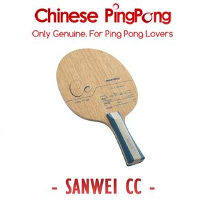 Originele SANWEI CC CARBON Tafeltennis Blade Racket Loop Offensief Ping Pong Bat Paddle 240123
