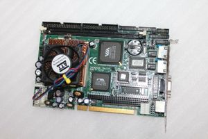 Cartes mères industrielles d'origine SBC82620 Rev A4 PIII PCI carte demi-longueur carte de contrôle industrielle avec CPU et ventilateur