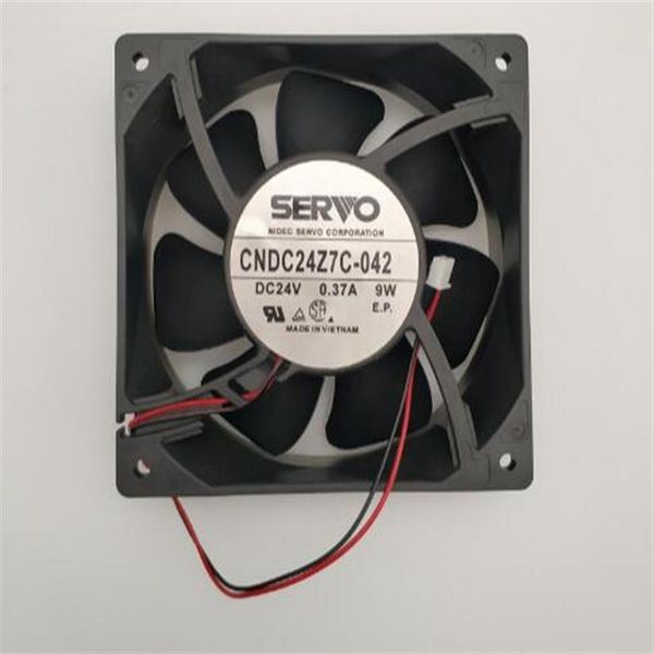 Original SERVO CNDC24Z7C-042 24V 0 37A 9W 120 120 38MM convertisseur 2 lignes fan233G