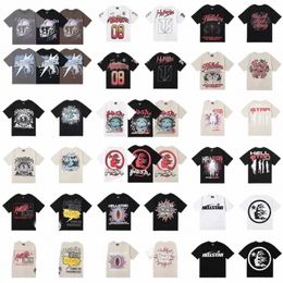 Hellstar Shirt Hommes T-shirts À Manches Courtes Original Designer Tee Hommes Femmes Haute Qualité Streetwear Hip Hop Mode T-shirt Hell Star Hellstar Court S-XL