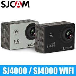Originele SJCAM SJ4000 Serie 1080P HD 2.0 "SJ4000 / SJ4000 WIFI Actie Helm Camera Waterdichte Camera Sport DV auto Griffier