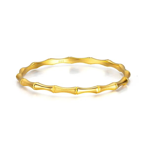 Bracelet d'os de serpent d'origine Pulceras Y Brazaletes Mujer Ladiesfine Brand 18 K Real Gold Jewelry Gift Luxury Women Accessoires 240517