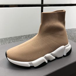 Bottes de chaussettes de qualité originales Chaussures décontractées pour hommes et femmes