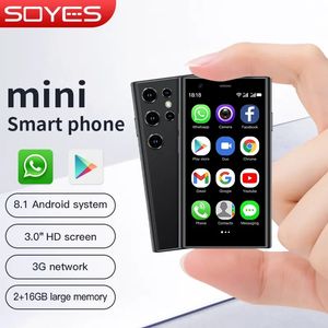 SOYES S23 Pro Mini Smartphones Android 8.1 double SIM 3.0 ''HD 1000 mAh batterie WIFI Bluetooth 3G petit téléphone portable 2 GB + 16 GB