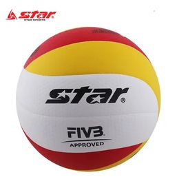 Ballon de volley-ball étoile original VB225-34, matériau PU véritable étoile, taille officielle 5, 231220