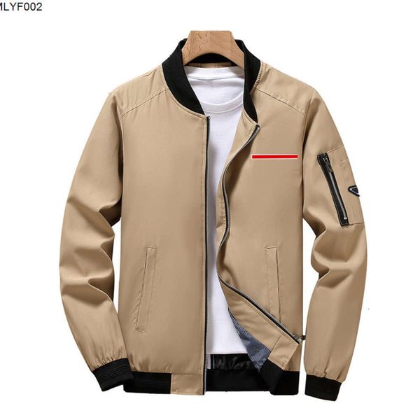 Style original Hommes Designer Veste Couples Mode Classique Tendance Fermeture À Glissière À Manches Longues Slim Fit Manteau Top Sport Mince À Capuche Manteaux Triangle Épaulettes Taille