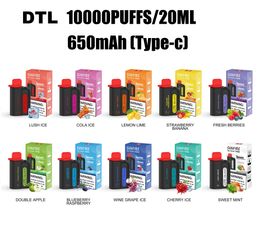 Sunfire d'origine 10000 Puffs Disposable E Cigarette DTL MTL 20ML Préfilé 650mAh Dispositif rechargeable Big Vapor 0mg 3mg 6mg 9mg Super Smoke en France De Navire gratuit