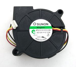 Originele SUNON MF50151V2-C01A-G99 DC12V 0.72 W 50x15 MM 3 Lijnen 4Pin Blower koelventilator