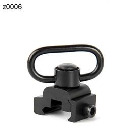 Accessoires tactiques d'origine QD Bouton poussée de détachement rapide avec une élingue de base adaptateur pivotant Picatinny Rail Mount de rail 20 mm Rr