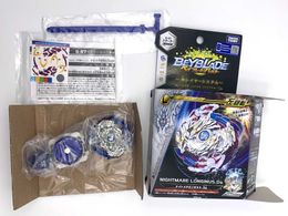 Original Takara Tomy Japan Beyblade Burst B-97 Starter Nightmare Longinus .DS + Launcher comme jouets pour enfants