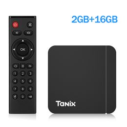 Tanix W2 TV Box original Android 11 Amlogic S905W2 2G16G 4G 32G 64G TVBOX 3D AV1 BT 2.4G 5G WiFi 4K HDR Media Player Set Top Box