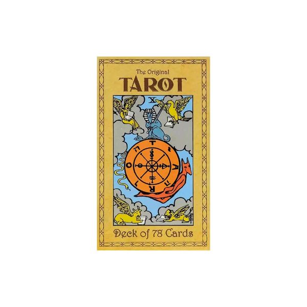 Original Tarot profecía adivinación juego de cartas versión en inglés juego de mesa de entretenimiento 78 unids/caja