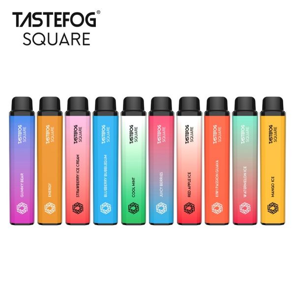 Original Tastefog 3500 bouffées E cigarettes jetables Vape 10 ml usine d'huile en gros directement