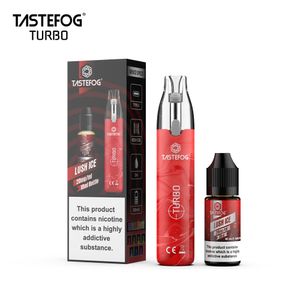 Kit jetable original 10ml de dispositif de cosse de Vape de Tastefog Turbo 7000 souffles 500mAh rechargeable