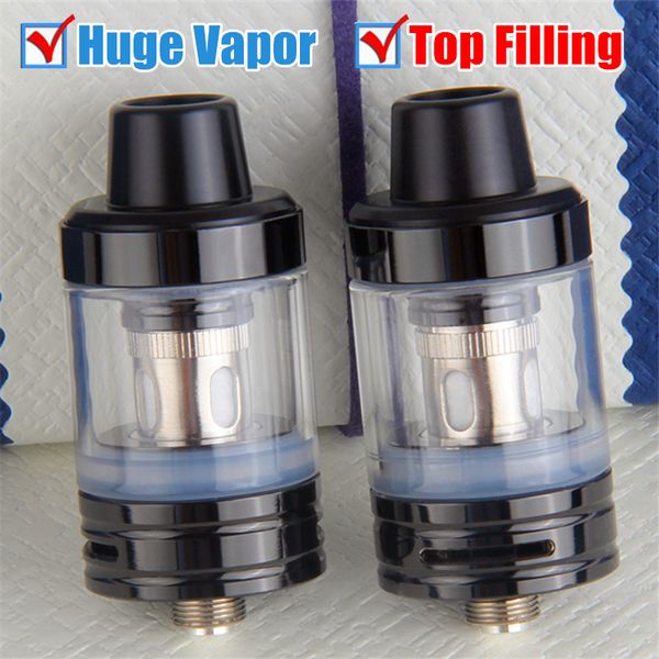 Atomizadores originales Relleno superior TVR K1Tank con punta de goteo Delrin 2 ML Capacidad de jugo electrónico Vapor enorme VS Atomizador lindo Baby TFV8