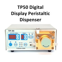 TP-50 TP-50 PERISTALTICO AUTOMÁTICO Dispensador Adhesivo Pantalla digital Máquina de pegamento anaeróbico de secado rápido 0.001