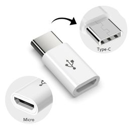 Originele Type-C USB-adapter Micro USB Vrouw naar USB 3.1 Type C Typec Male Cable Convertor Connector Fast Data Sync
