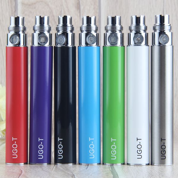 batería UGO T original recargable 510 baterías de rosca 650 900 1100 mAh Ugo-T Vapes Pen 510 Batería en stock Ego C Twist