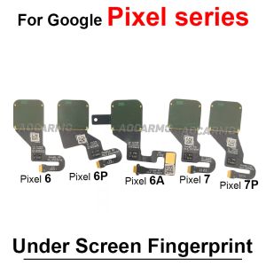 Botones de inicio del sensor de huellas digitales original debajo de la pantalla Cable flexible para Google Pixel 6 7 Pro 6A 6Pro 7Pro
