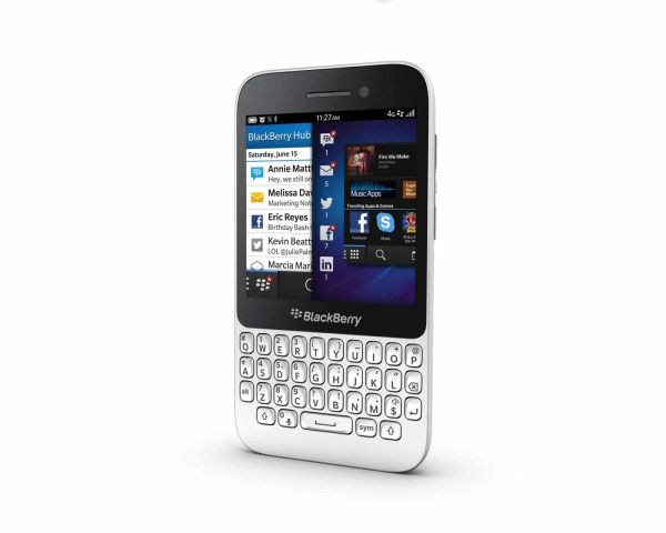 Téléphone cellulaire BlackBerry Q5 ORIGINAL 2 Go RAM 8 Go ROM Téléphone mobile 5MP Smartphone Smartphone WiFi Bluetooth QWERTY Clavier Bar