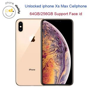 IPhone Xs découverte d'origine MAX MAX Téléphone 4 Go RAM 64 Go 256 Go Rom 6,5 pouces Super Retina Oled MobilePhone Support Face Id