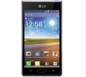 LG optimus l7 p700 débloqué d'origine, téléphone portable à noyau unique de 4.3 pouces, livraison gratuite