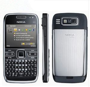 Téléphone d'origine débloqué Nokia E72 GSM/WCDMA débloqué 3G WIFI GPS remis à neuf