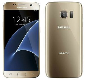 Téléphone portable d'origine Samsung Galaxy S7 G930A G930T G930F Quad Core 4 Go de RAM 32 Go de ROM 4G LTE 5,5 pouces remis à neuf