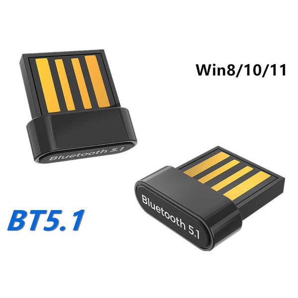 Adaptateur récepteur USB Bluetooth 5 1 d'origine BT 5.1 aucun disque de pilote nécessaire récepteur Audio sans fil émetteur dongles pour PC