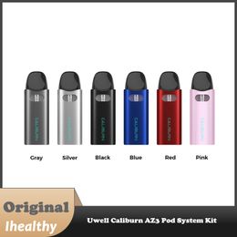 Original Uwell Caliburn AZ3 Pod Kit 750mAh batería 17W con 2ML Caliburn A3 cartucho 0,8/1.0ohm cigarrillo electrónico Vaping