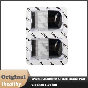 Originele Uwell Caliburn G hervulbare pod 2 ml cartridge verstuiver wordt geleverd met 1,0 ohm / 0,8 ohm spoel Topvulsysteem