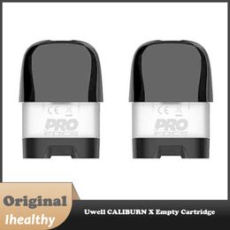 Originele Uwell Caliburn X Lege Pod Cartridge 3 ml Fit voor Caliburn G 0.8ohm/1.0ohm G2 1.2ohm Coil 2 stuks per verpakking