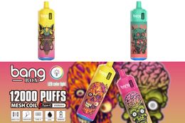 Original vape bang puff 12000 jetable Vape stylo Pod dispositif bouffée 12K/10K/9K rechargeable en option e cigarette bang box 12000