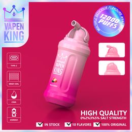 Original Vapen Bang King 12000 Puffs Vape Pen Puff 12k 12000 Vapes jetables Vape desechable E Cigarette vapers 20mg Vaporisateur prérempli Recharge Mesh Coil Vape