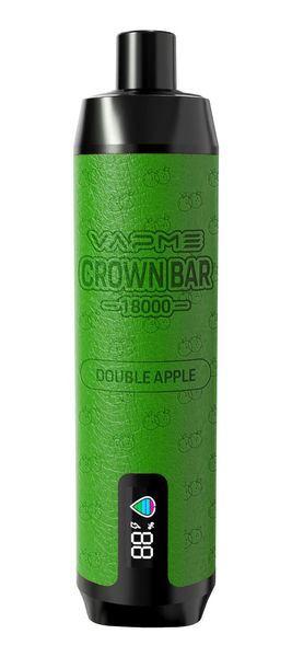 Vapme Crown Bar 18000 pro Max Desploable E Cigarrillo de cigarrillo Puff 18K DTL Vape 0/2/3/5% Nic con 850 mAh 5 Mala de batería envejecible Bobina 20ml Bang 18K