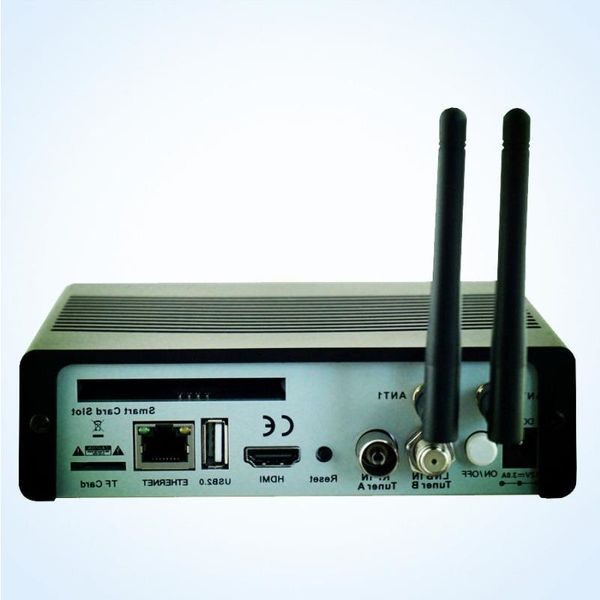 Livraison gratuite Version originale 4K UHD Set H92H Linux OS DVB-S2X DVB-C/T2 Tuners HEVC/H265 décodage intégré en WIFI Fpjfp