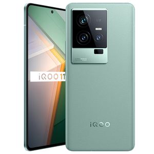Vivo d'origine iqoo 11 5g téléphone mobile Smart 12 Go RAM 256 Go 512 Go ROM Snapdragon 8 Gen2 50MP NFC 5000mAH Android 6.78 