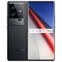 Originele Vivo IQOO 11 Pro 5G -game Mobiele telefoon Smart 12GB RAM 256 GB ROM Snapdragon 8 Gen2 50MP NFC Andriod 6.78 "144Hz E6 gebogen display vingerafdruk ID Face Wake Cell Telefoon