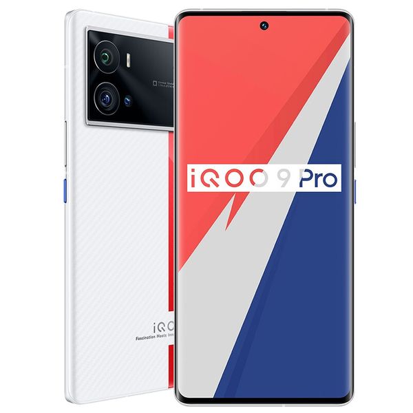 Téléphone portable d'origine Vivo IQOO 9 Pro 5G 12 Go de RAM 256 Go 512 Go de ROM Octa Core Snapdragon 8 Gen 1 50.0MP Android 6.78 